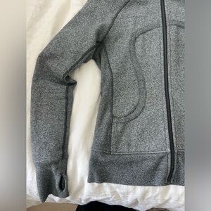 Lululemon zip up Scuba Hoodie- dark grey